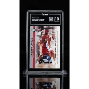 Lebron James Upper Deck Phenomenal Beginning TAG 10 #9