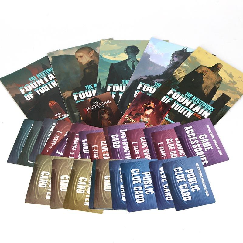 Three English-Edition Physical Board Games (The Vanishing Sisters – The Mysterious Fountain of Youth – The Princess's Alliance) | Puzzle-Solving & Cooperative Team Games | Logic Training for Gatherings | The Perfect Creative Gift for the Holidays