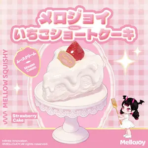 Mellojoy - Mousse Cream Texture -Strawberry Cake Slice【Limit Two per person 】【192g】【Z048-8】