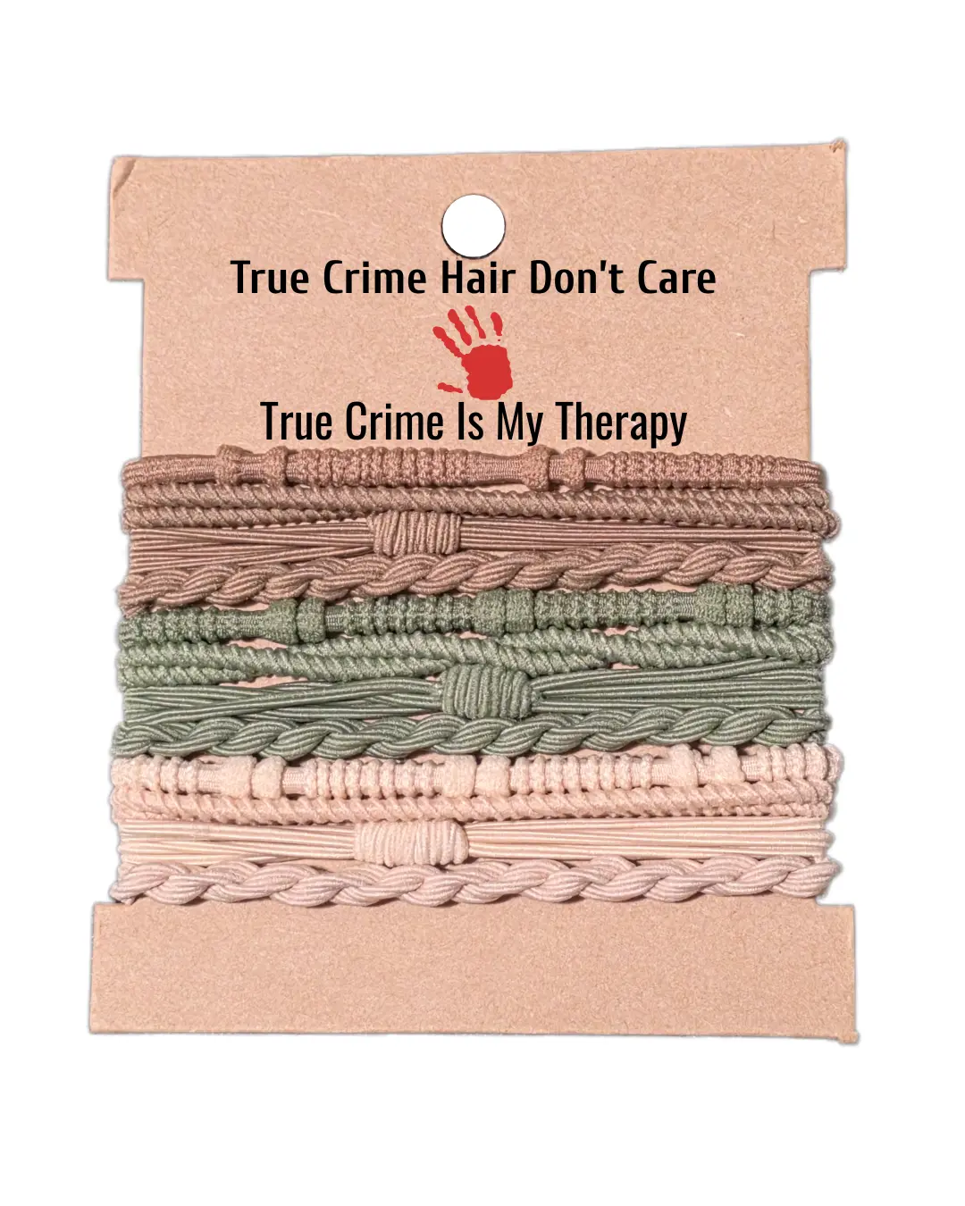 True Crime Hair Tie Accessories