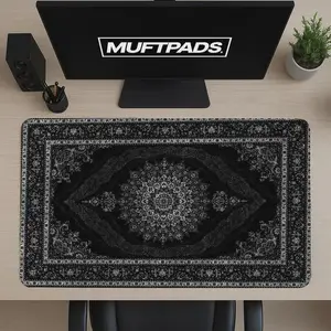 [SALE UP TO 45%] Persian Carpet Mouse Pad_ Elegant Medallion Desk Mat
