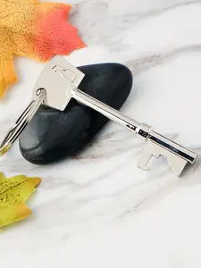 Unique Multi-Functional Key Chain Bottle Opener Soda Can Opener - Perfect Gift for Him or Her!