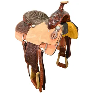 New! 14" Silver Royal by Tough-1 Holbrook Roping Saddle