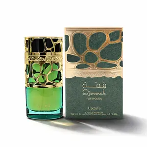 Lattafa Qimmah Eau de Parfum Spray 3.4 fl.oz for women Mini Fragrance Perfume Green