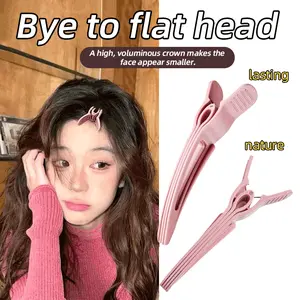 3 pcs  Root Volumizing Hair Clips,  Fluffy No Crease Duckbill Clips, Long-Lasting Volume Hair Styling Clips for Women, Instant Face Slimming Hair Tool