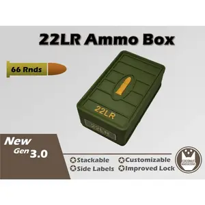 Ammo Storage Box 22LR 66 Rounds