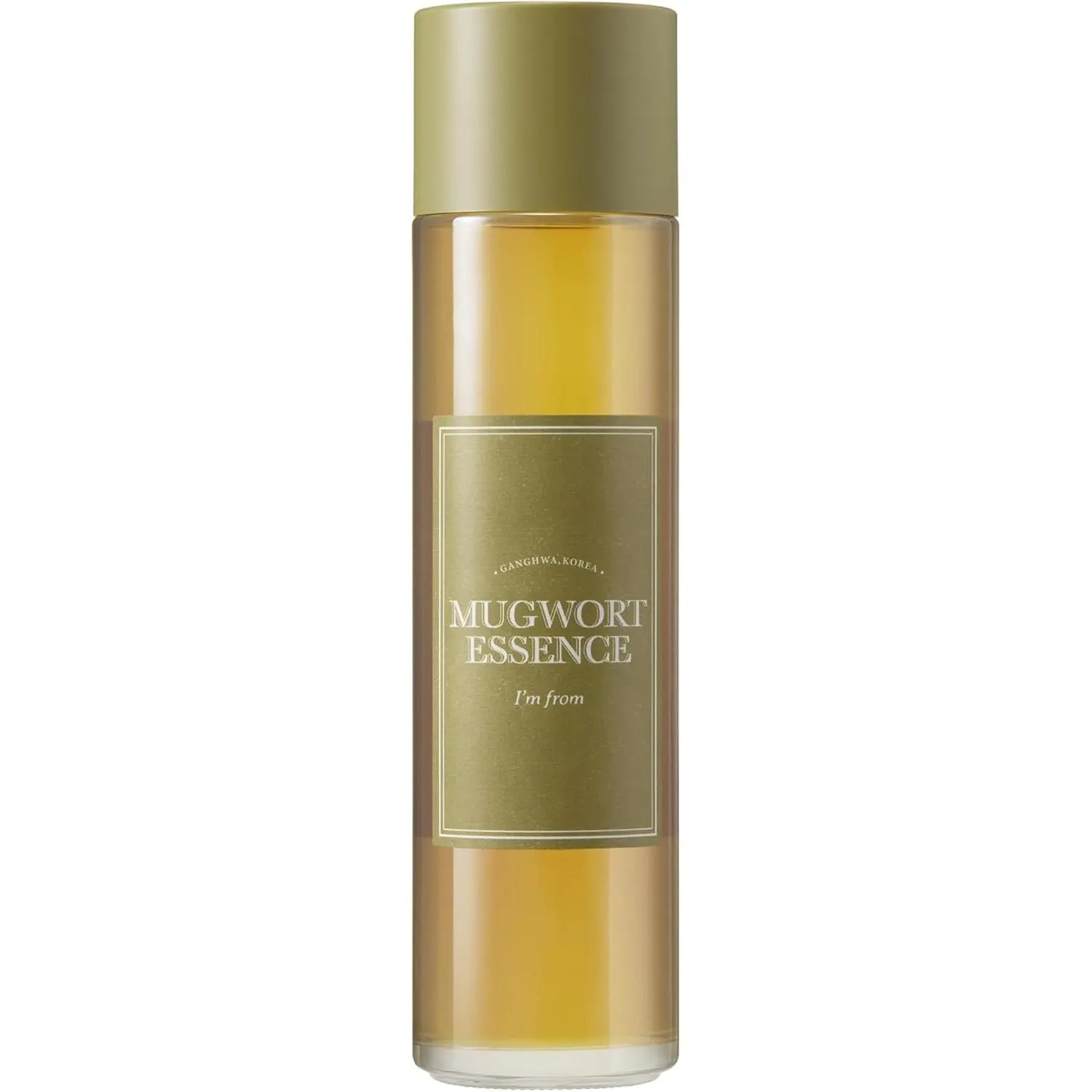I'm From Mugwort Essence - Vegan Extract, Vitamins-Infused, Tea Tree Scent, Detox Cleansing, Soothes Sensitive/Irritated Skin, Redness Relief, Refreshing Korean Hydrating Toner, 5.41 Fl Oz, All Skin Types, PETA Approved