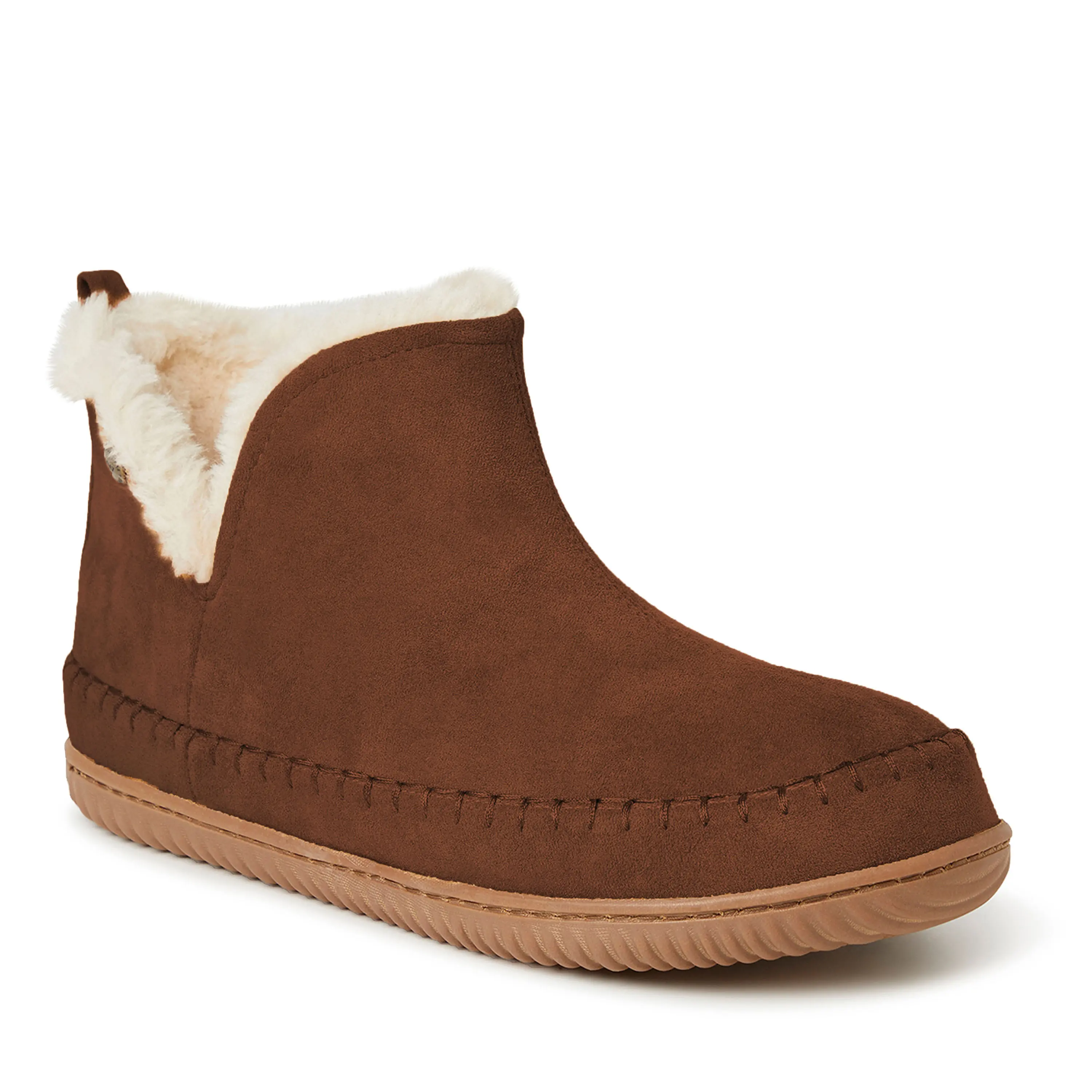 Dearfoams Men's Brixen Energy Return Bootie Slipper, Comfortable Men's Shoe for Indoor Wear