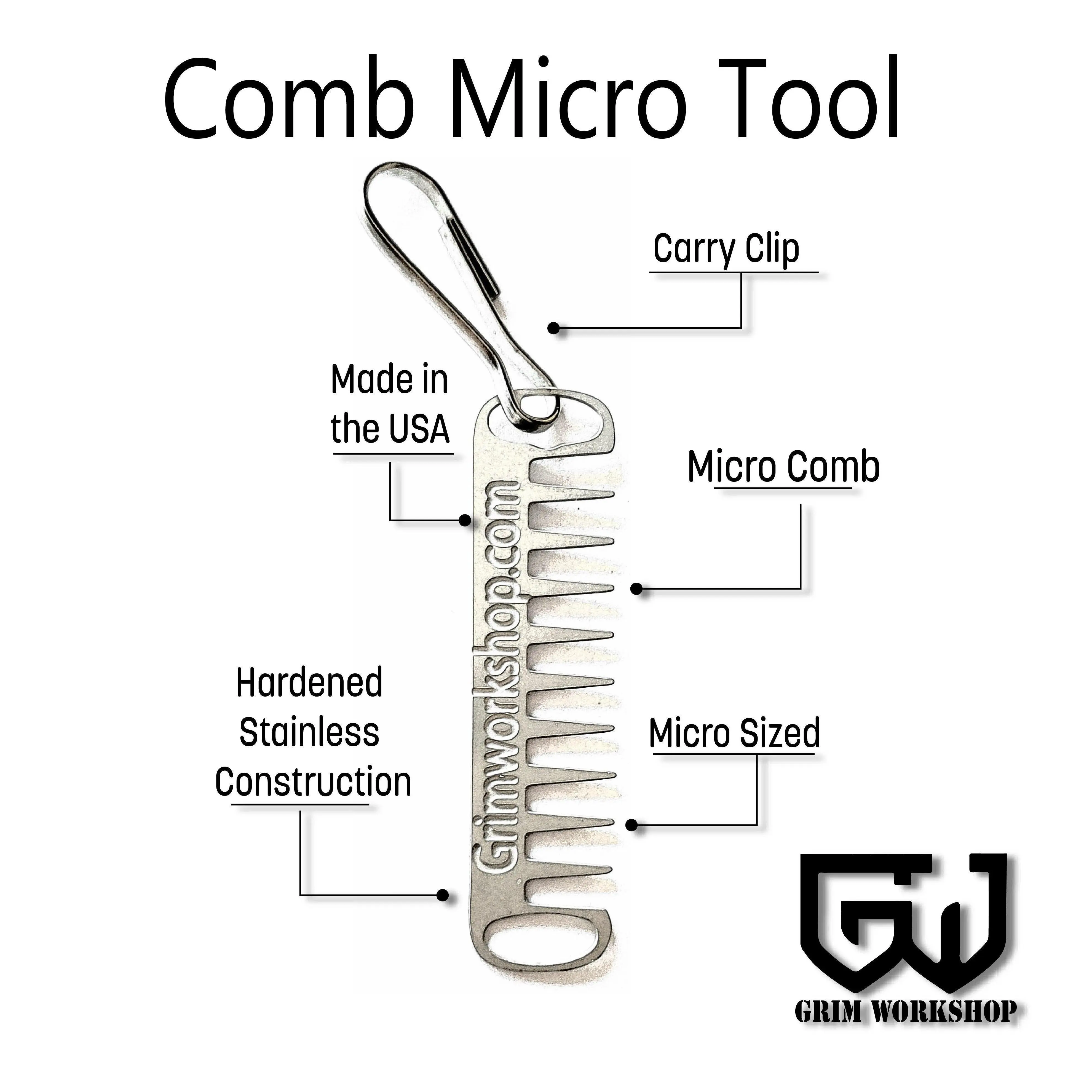 Pocket Comb Micro Tool Pocket Comb Micro Tool