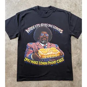 Afroman "Justice for Lemon Pound Cake" Vintage Graphic Tee – Funny Viral Meme Shirt