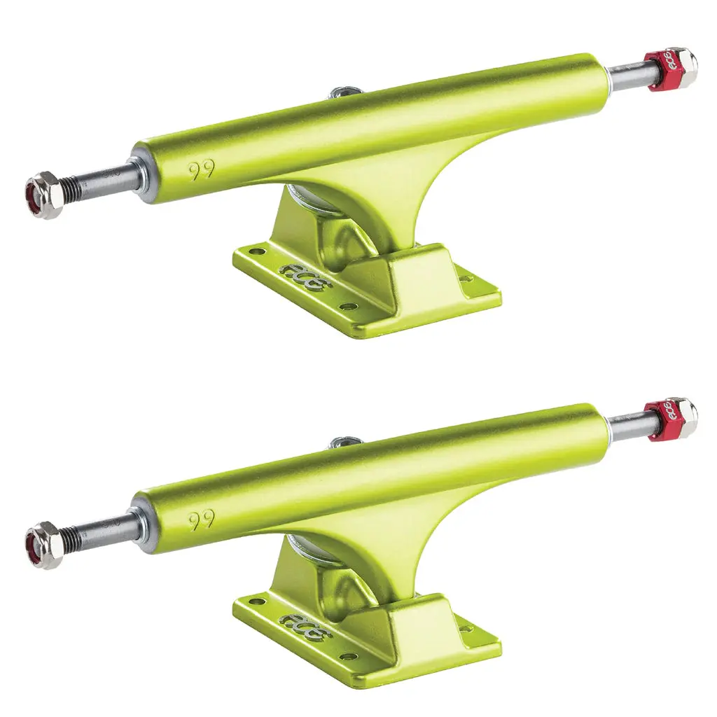 Ace Skateboard Trucks AF1 Satin Lime 66 (9.0" Axle) Pair