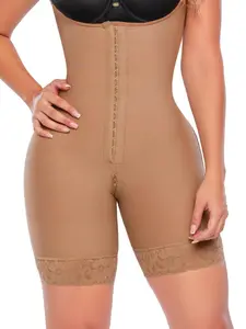 Stagmi Ultrainvisible Compression Bodysuit SMI7131 - Women's Seamless, Lightweight, Comfortable, Breathable Cotton Shapewear with Secure Fit for Everyday, Daily Wear