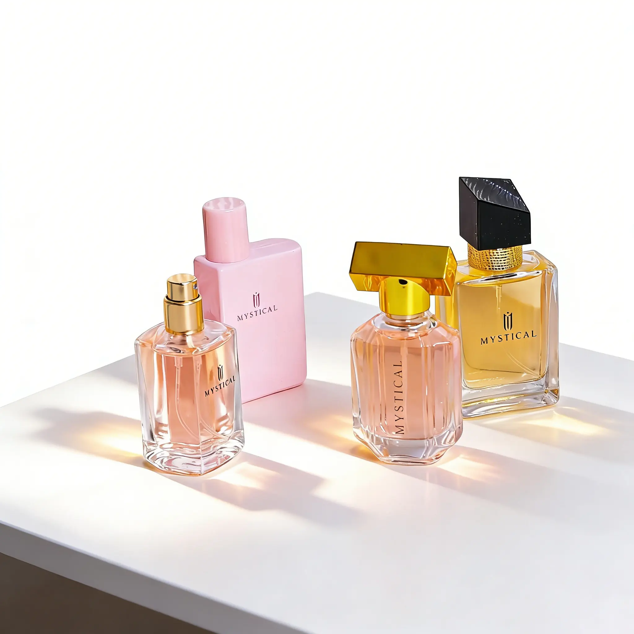 Women’s perfume set with long-lasting fragrance; gift box featuring classic scents; an ideal present for a wife or girlfriend; portable travel mini perfume