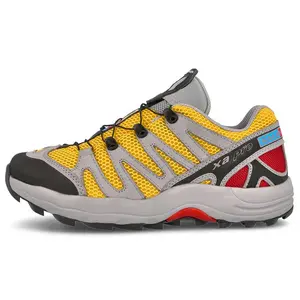 Salomon XA Pro 1 Low Trail Running Shoes for Men and Women with Cushioning, Grip, and Breathability in Yellow and Blue Trending Shoes, House White Official Shoes to Get / Maison Mihara Verifiable, with credentials and supporting global authentication