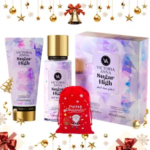 Christmas Floral Passion Fragrance Body Care Set,Hydrating Skin Smoothness & Body Lotion, Perfect Gift,Suitable For Any Skin Type