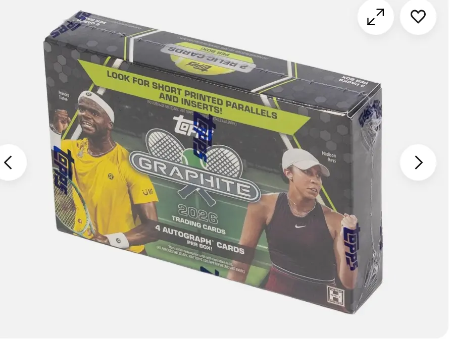 2026 Topps Graphite Tennis Hobby Box