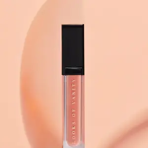 Mattie Poo Lip Kit - (with DARK BROWN LIP LINER )Long Lasting Matte Lip Liner, Smudge Proof, Includes Mirror & Light Attached, Ideal for Matte Application - Glossy, Cosmetic