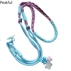 New With Patch Phone Lanyards Adjustable Long Neck Ropes Personalized Phone Strap Lanyard