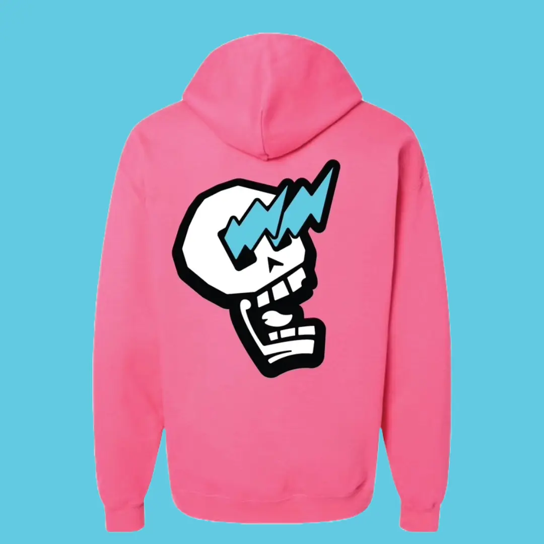 Legendary Pink Skull Logo Hoodie Sweatshirts
