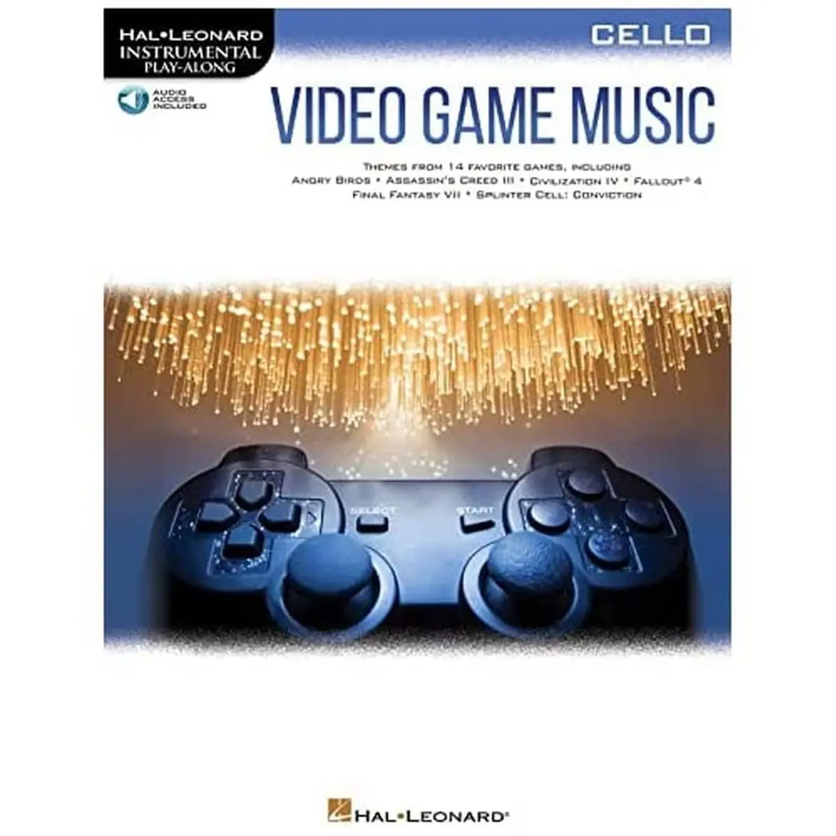 Video Game Music for Cello Instrumental Play-Along Series Book/Online Audio (Hal Leonard Instrumental Play-along) Paperback – January 1, 2019