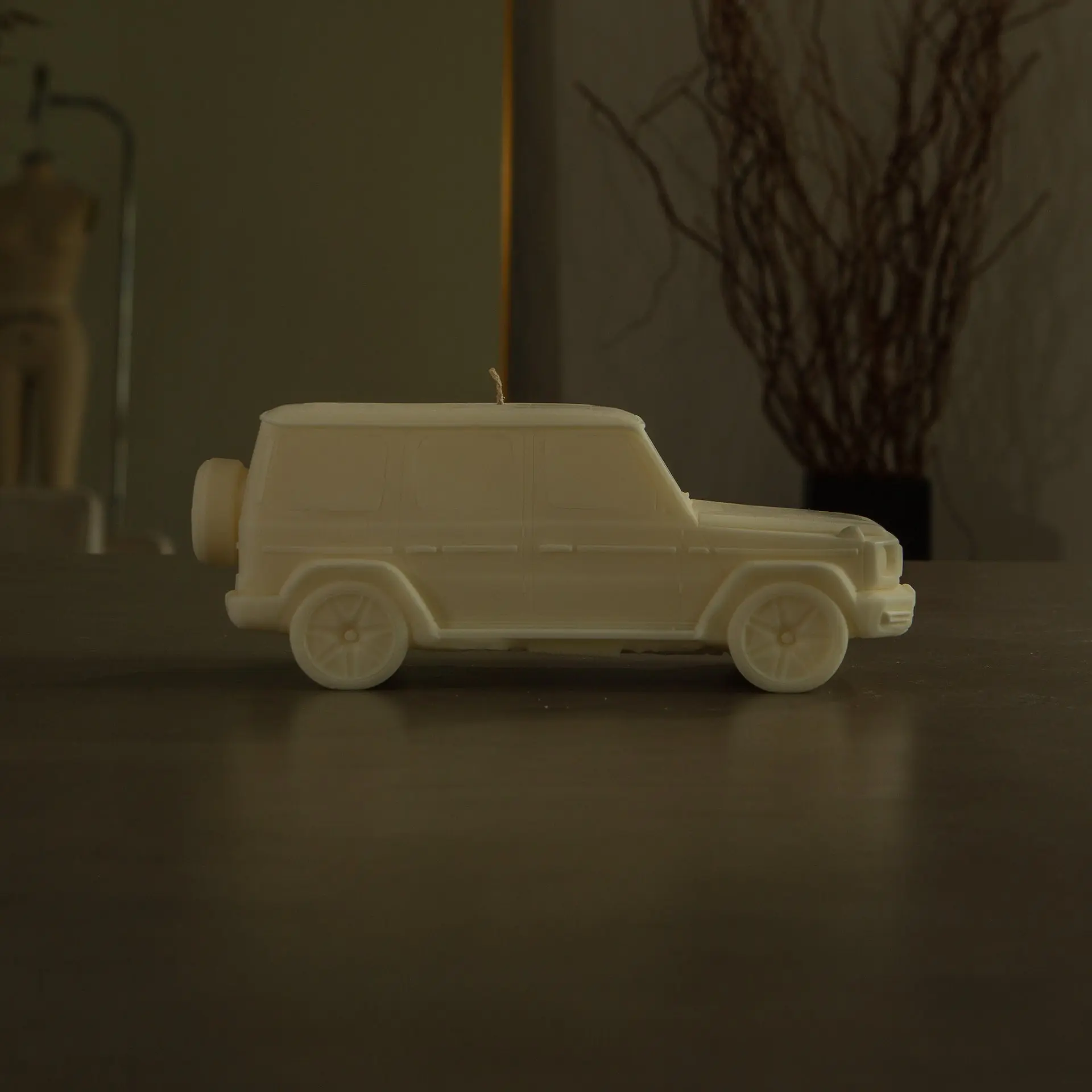 G-Wagon Car Candle