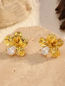 Marigold Earrings | 18K Gold-Plated | Hypoallergenic and Oxidation-Resistant—Symbolizing Purity, Peace, and Healing—A Thoughtful Gift for Women for Mother’s Day, Graduation Season, Birthdays, and Anniversaries
