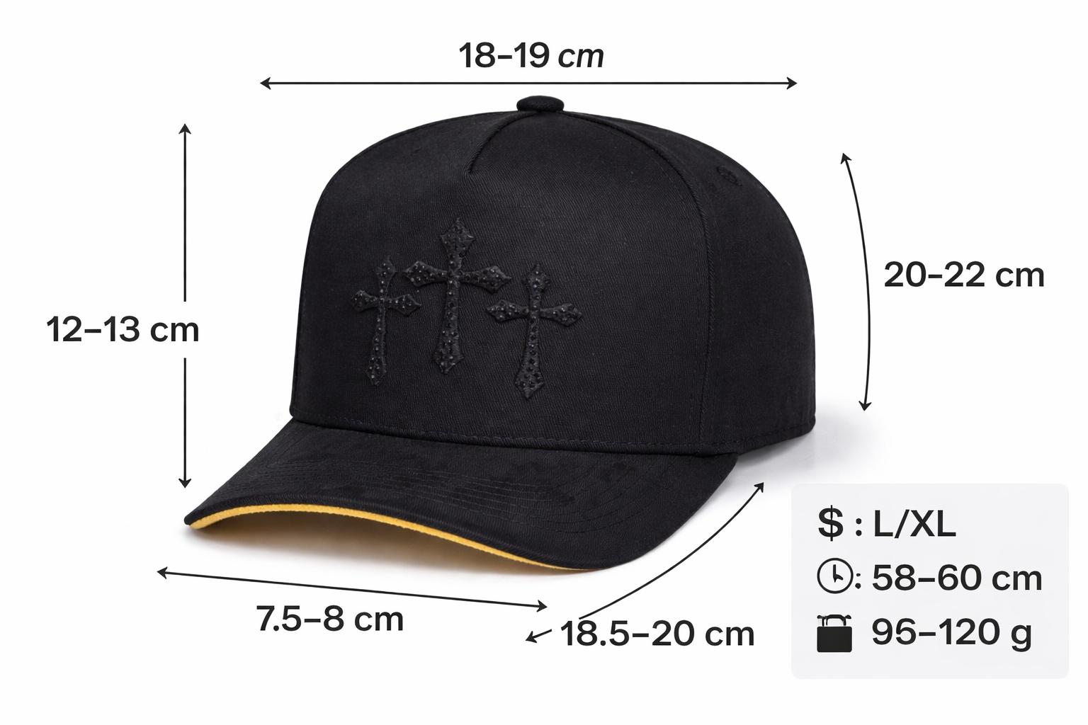 JEBCOK DARK TRINITY, GORRAS