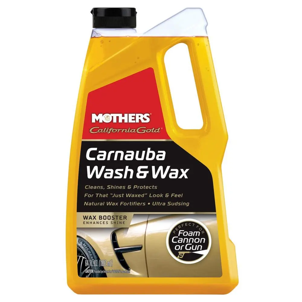 64 oz. California Gold Carnauba Car Wash and Wax Liquid 64 oz. California Gold Carnauba Car Wash and Wax Liquid
