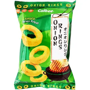 Calbee Spicy Crispy Crunchy Onion Rings, 2.29oz Corn Crisps & Puffed Snacks, Crispy Crunchy Snacks Calbee Spicy Crispy Crunchy Onion Rings, 2.29oz Corn Crisps & Puffed Snacks, Crispy Crunchy Snacks