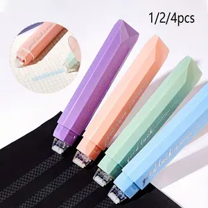 Gradual Color Dual-Sided Tape Set, Essential Stationery, Large Capacity, Durable, Invisible Transparent Glue Pen, DIY Crafts, Office Supplies