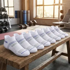 Boys Athletic Ankle Socks - 10 Pairs Pack of Short Cotton Socks with Cushioned Sole for Kids Ages 4-6 6-8 8-10 Years Old, Comfortable Breathable Everyday Wear for Sports School Play and Daily Activities
