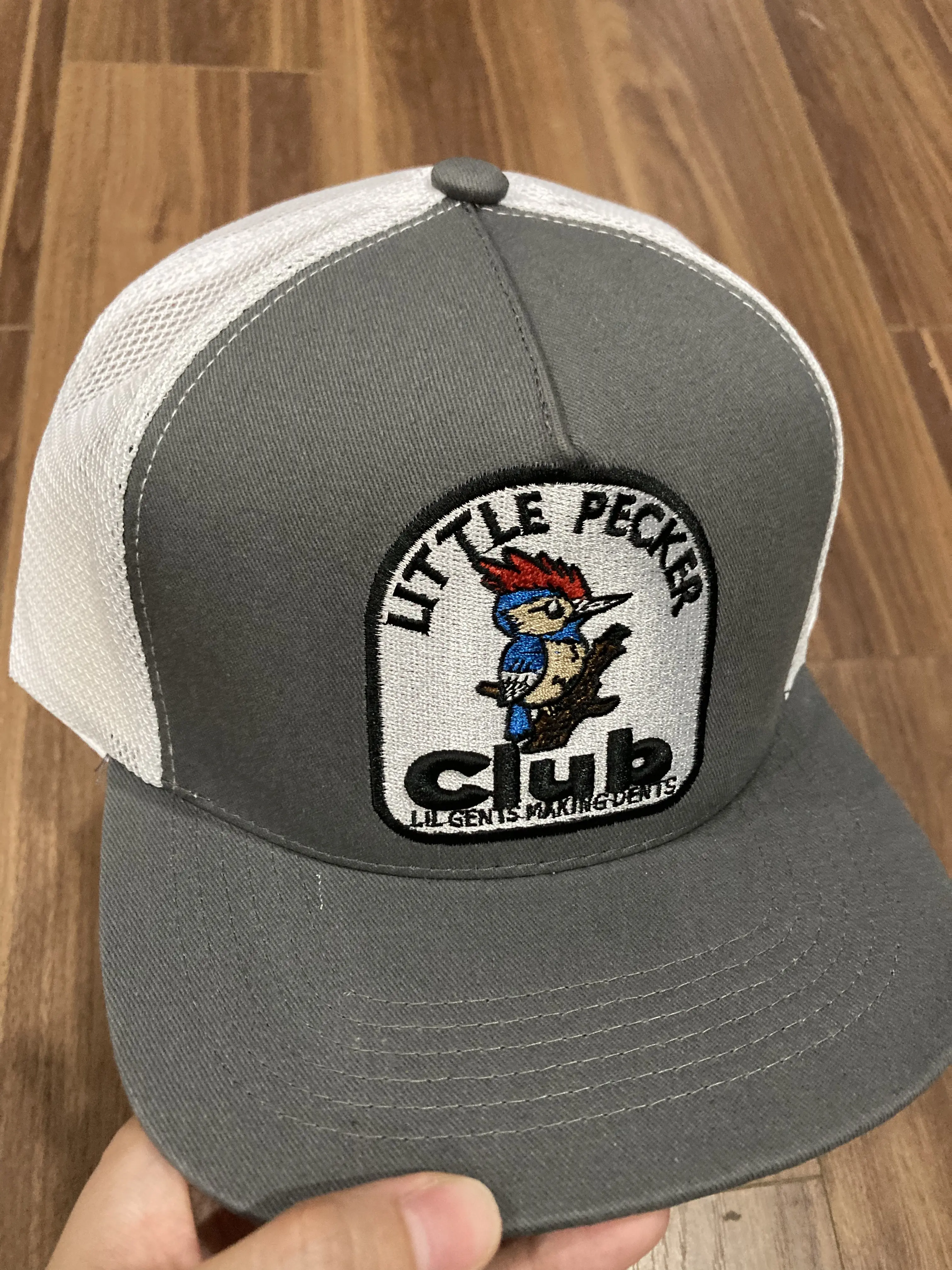 [Clearance Sale] Grey Little Pker Embroidered Hat, 10-15 days shipping