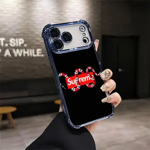 Christian Faith Praying Girl Religious Inspirational Christian Themed Drop Resistant For Believers For Iphone 17 16 15 14 13 12 11 PRO MAX PLUS Shockproof Soft Silicone Smartphone Protective Cellphone Shell mag safe transparent Scary ScreamingPhoneCaseQ21