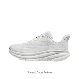 White color, casual and elegant, breathable fabric, low heel, off-road running shoes, suitable for both men and women
