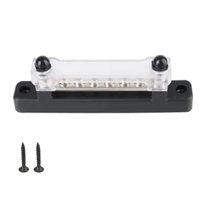 Electro Junction Universal Power Distribution Block 6 Ways Bus Bar For Boat Truck RV Caravan Car Circuit Busbar Plug 48V 150A DC