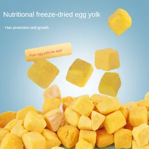 Pamily Freeze Dried Pet Treats Egg Yolk Flavor 100g for Dogs and Cats