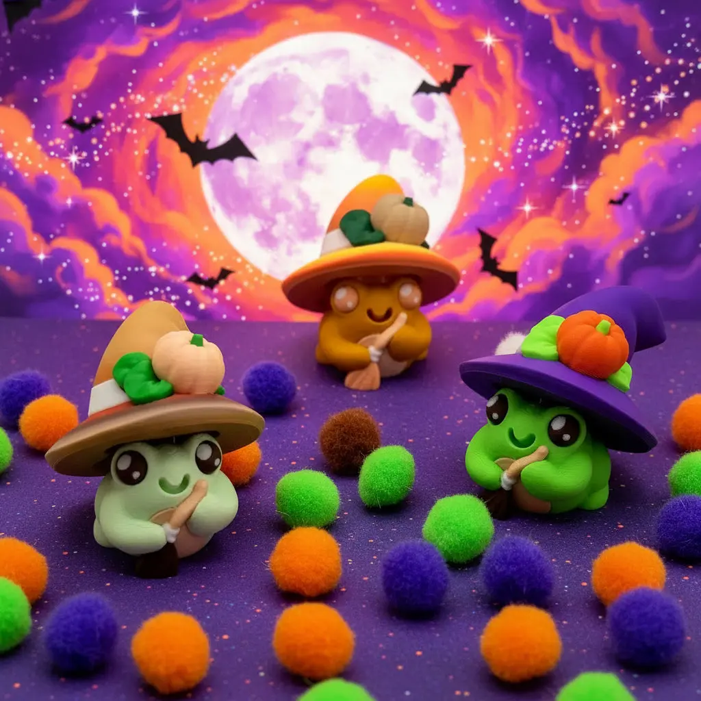 Magical Frogs & Fairytale Cottage Clickers | Fidget Clickers