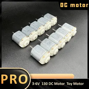 2/10pcs 3-6v Metal Drive Motor Pro, 130 Motor for DIY Projects, Micro Dc Motor, Toy Car Drive Motor, Robot Drive Motor