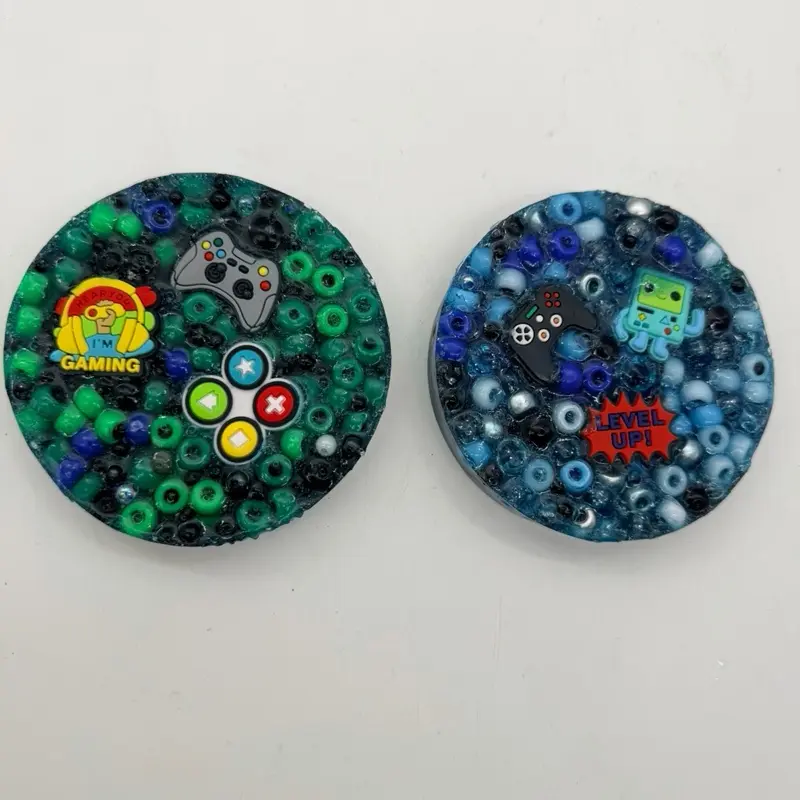 Clearance The Wiley Merchant "Level Up" Gaming Picky Pads - Stress Relief Fidget Toys for Gamers, Up to 30 Uses Each, 2 for $22
