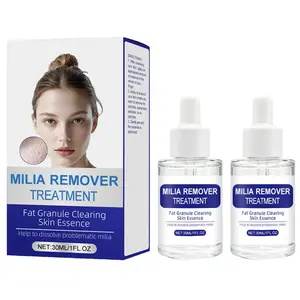 Dermfree Milia Remover Treatment Serum 0.85 oz with Salicylic Acid & Glycerin for Radiant Skin Repair