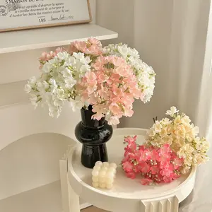 Small fresh jasmine bouquet simulated flower fake flower arrangement flower arrangement living room dining table floral decoration