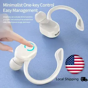 2024 wireless headphones, sports ear-mounted wireless headphones, driving sports headphones, high-definition calls Free Shippinig