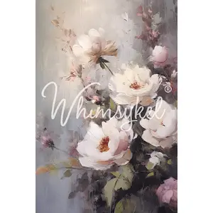 Whimsykel - Petal Poetry Decoupage Paper (21x29 Size)