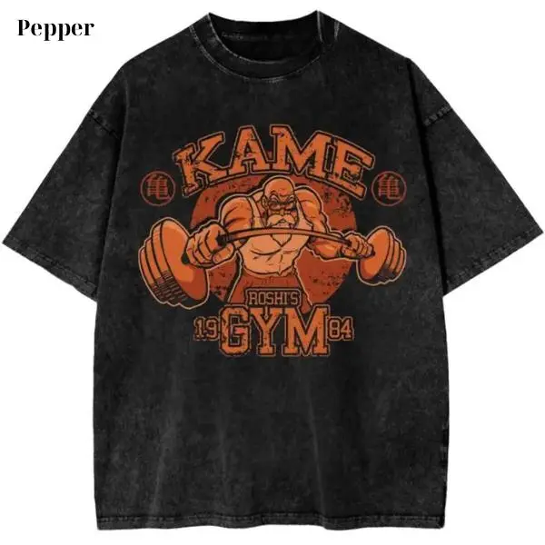 Dragon Ball Shirt Kames Gym, Dragon Ball Z Shirt, Gym Shirts, Anime Shirt, Gym Tshirt, , Gift For Men, Unisex Cotton Crewneck T-Shirt - Medium, Short Sleeve, Casual Streetwear Printed Tee Menswear Top