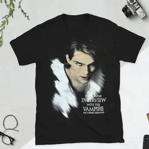 Vintage 1994 Interview With The Vampire T-Shirt Movie Promo Tom Cruise AA36