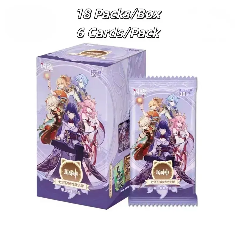 Shiningsoul Genshin Impact Authentic Sealed TCG Booster Box