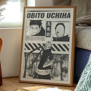 Obito Uchiha Manga Poster