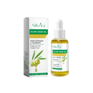 Olive Hair Oil Rose Geranium & Rosemary Hair Oil Hair Gloss Haircare  Comfort hair growth natural fyp wavespray ouai