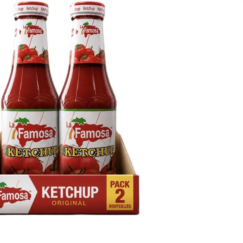 Classic Ketchup with White Sesame Seeds, 2 Packs (102g per Pack), Ideal for Family Gatherings