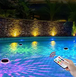 Solar Powered Floating Pool Lights, IP68 Waterproof LED Night Light, Multi-Color Changing Glowing Ball for Swimming Pool, Automatic Charging Ambient Lamp for Garden, Pond & Patio Decor